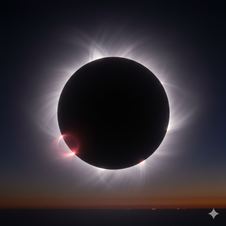 6 minutos de oscuridad total: así es un eclipse solar total por dentro
